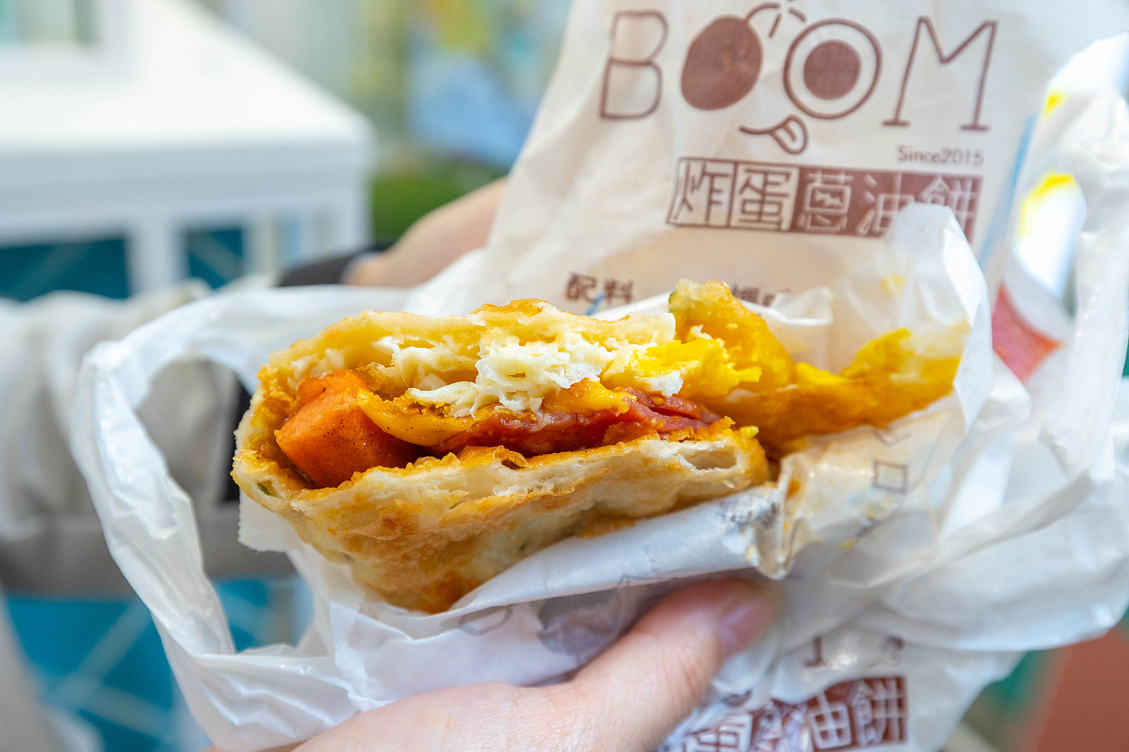 Boom炸蛋蔥油餅-豐原廟東店