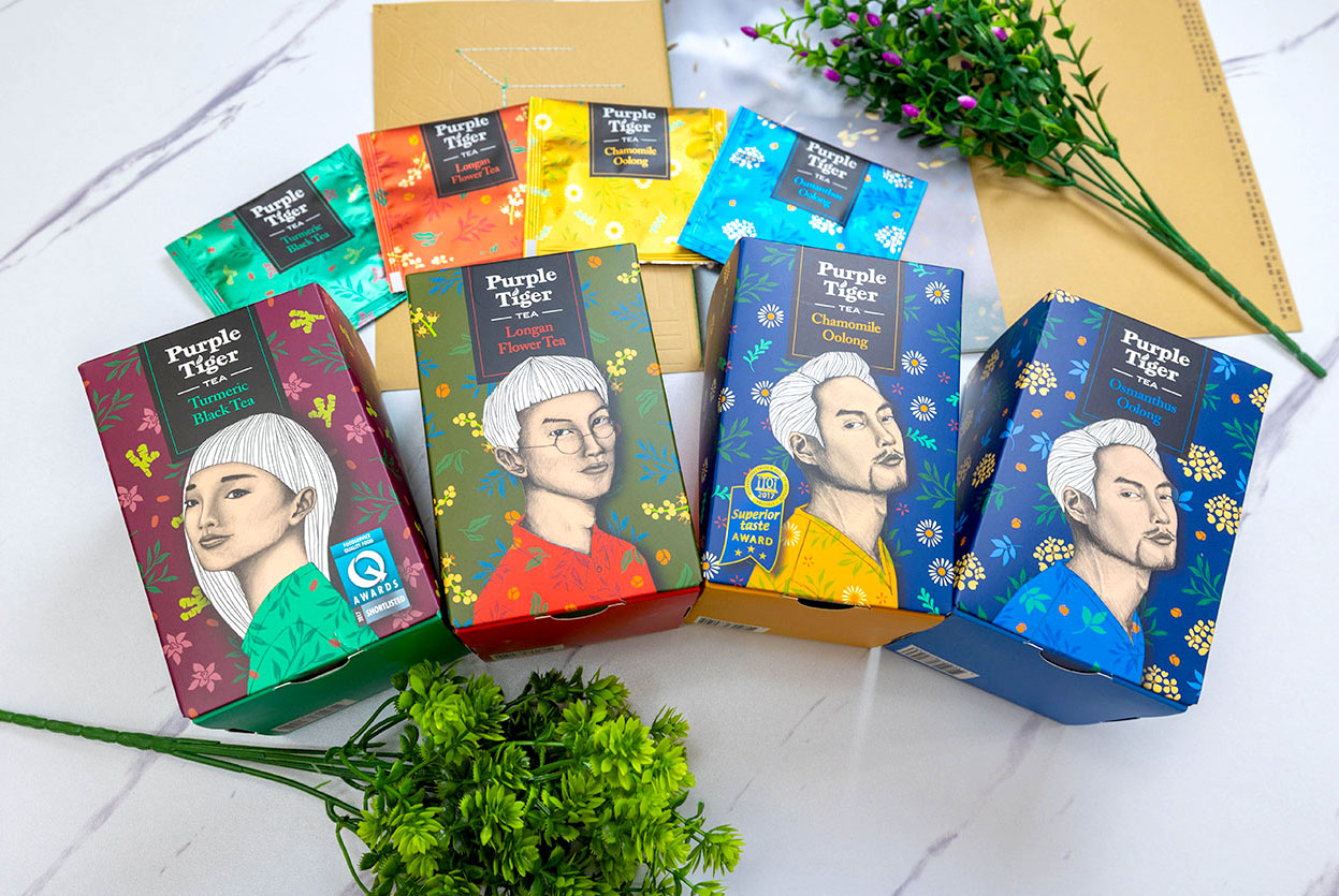purple-tiger經典調和茶系列