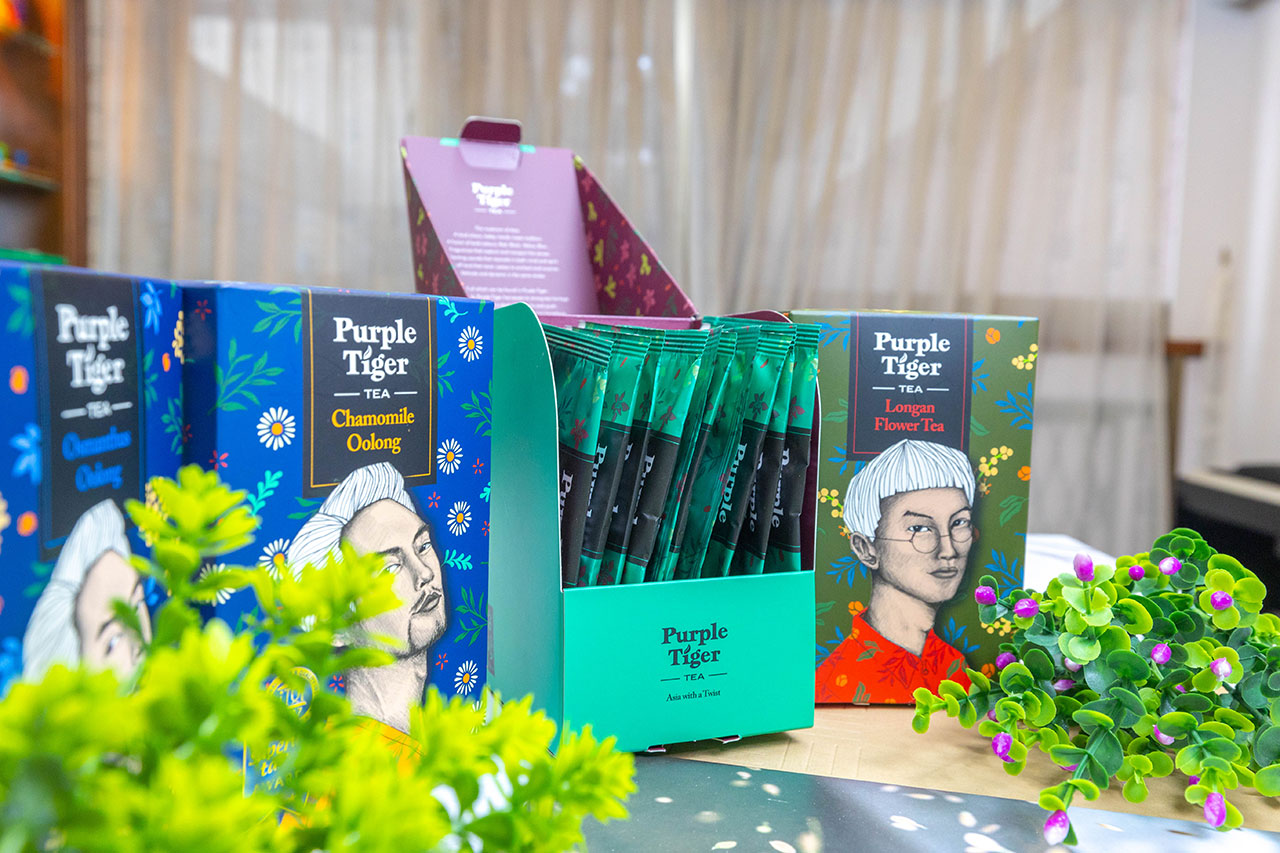 purple-tiger經典調和茶系列