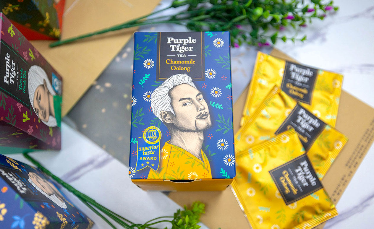 purple-tiger經典調和茶系列