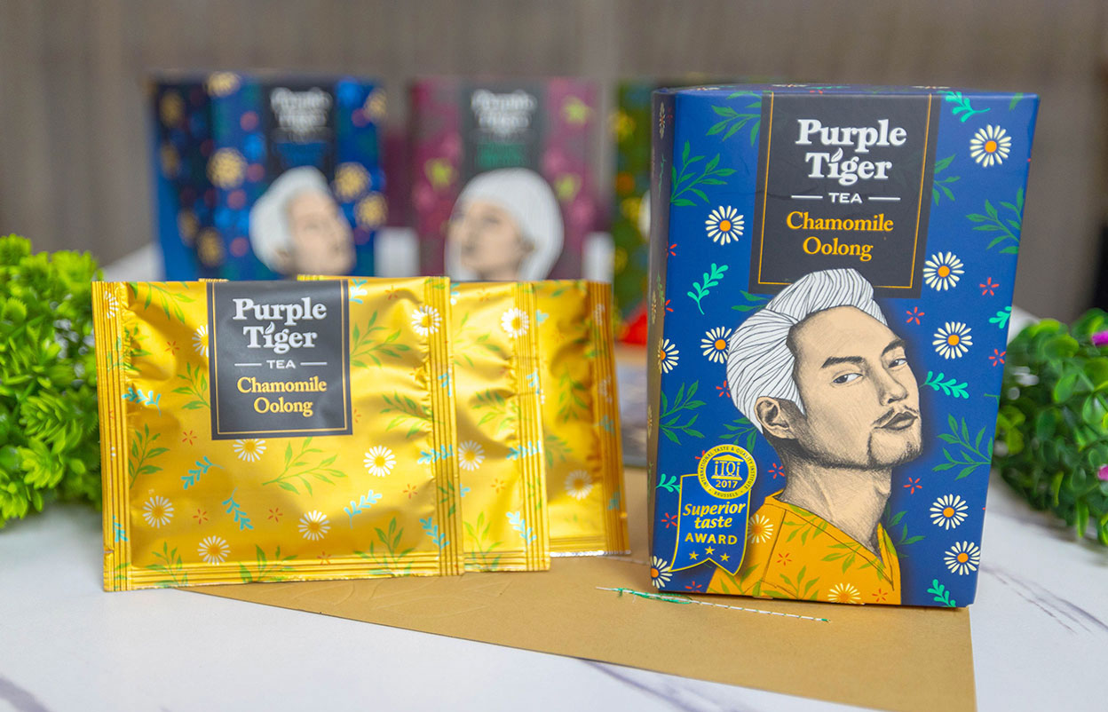 PURPLE-TIGER經典調和茶系列