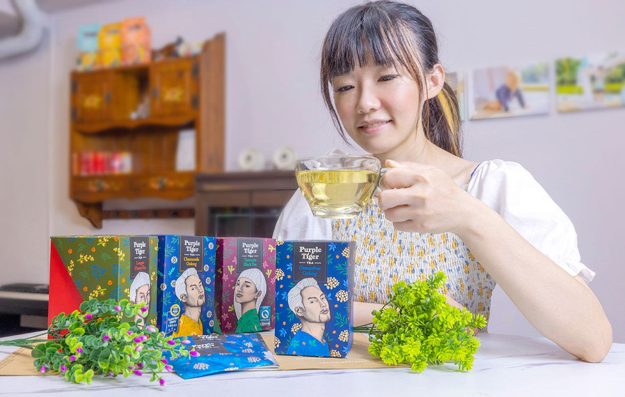 purple-tiger經典調和茶系列