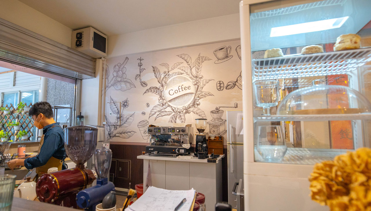 覺咖啡竹北美食下午茶甜點推薦