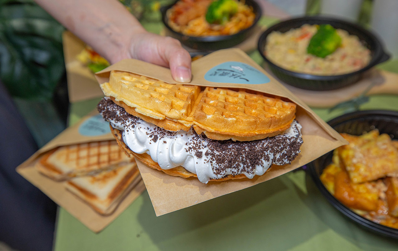 一抹微笑-蔬食早午餐