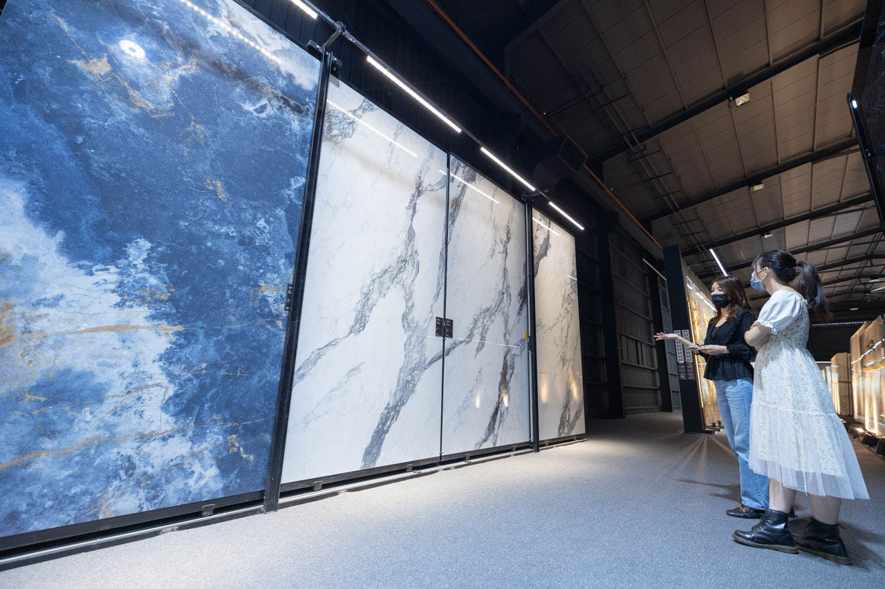 佳聯石業-台中展示中心 infinity鈦鋼石