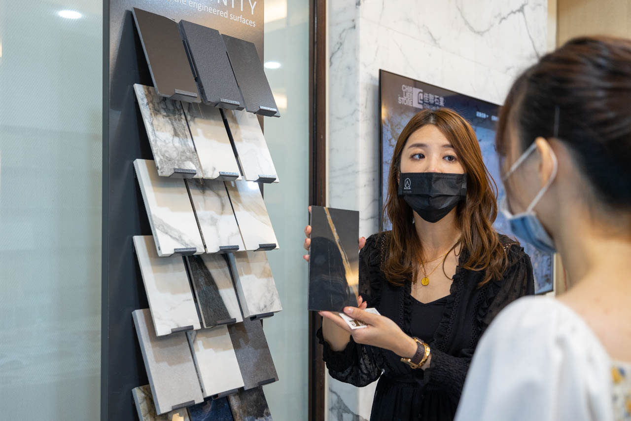 佳聯石業-台中展示中心 infinity鈦鋼石