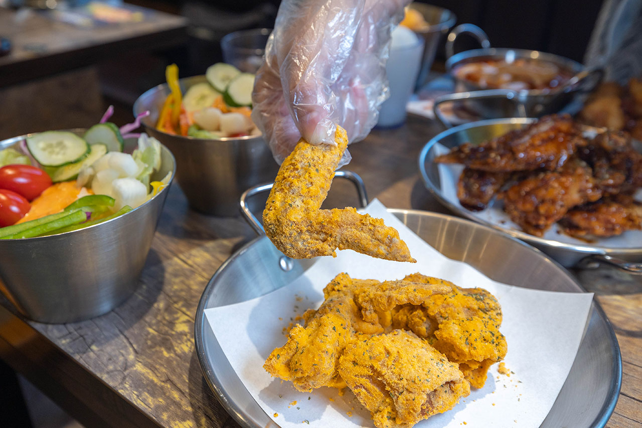 咕咕家韓式炸雞pizza吃到飽-公益店 台中美食