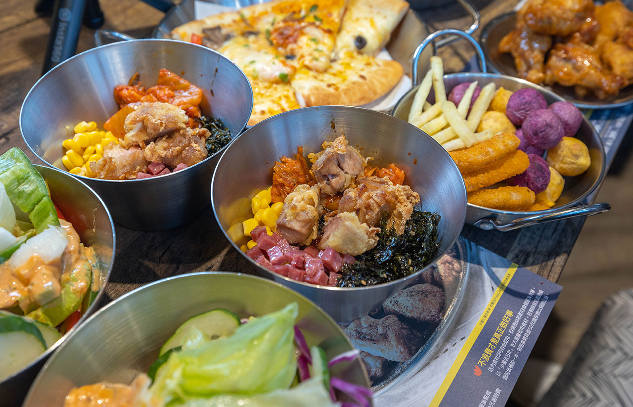 咕咕家韓式炸雞pizza吃到飽-公益店 台中美食