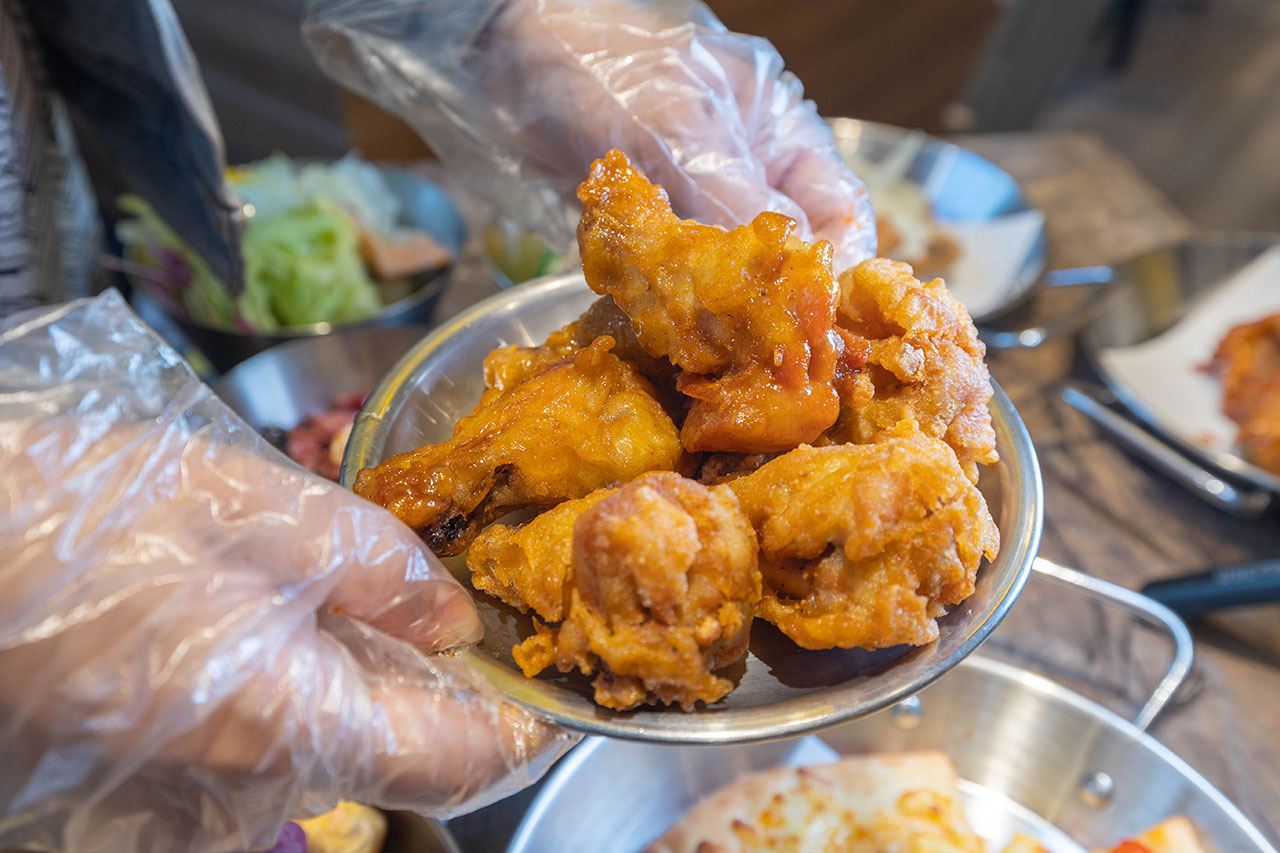 咕咕家韓式炸雞pizza吃到飽-公益店 台中美食