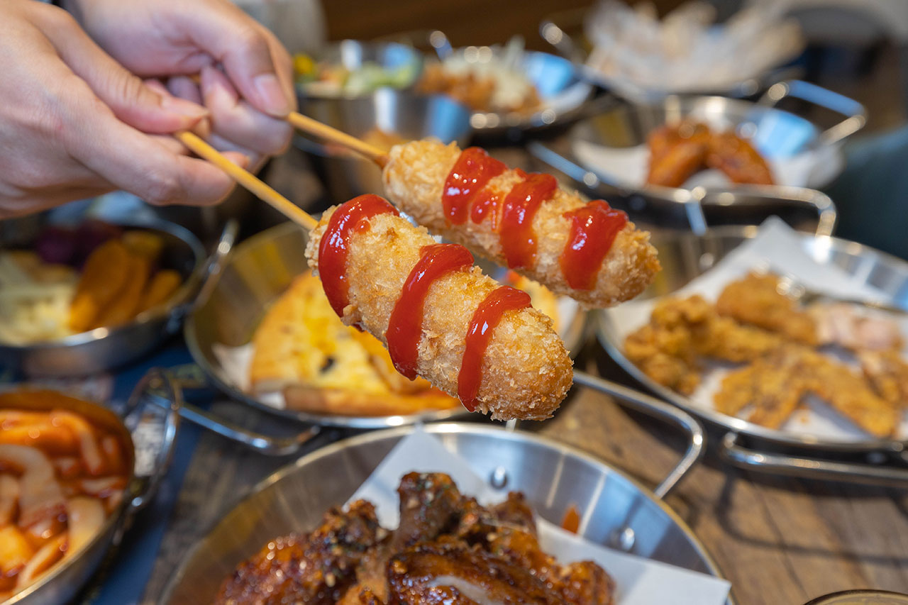 咕咕家韓式炸雞pizza吃到飽-公益店 台中美食