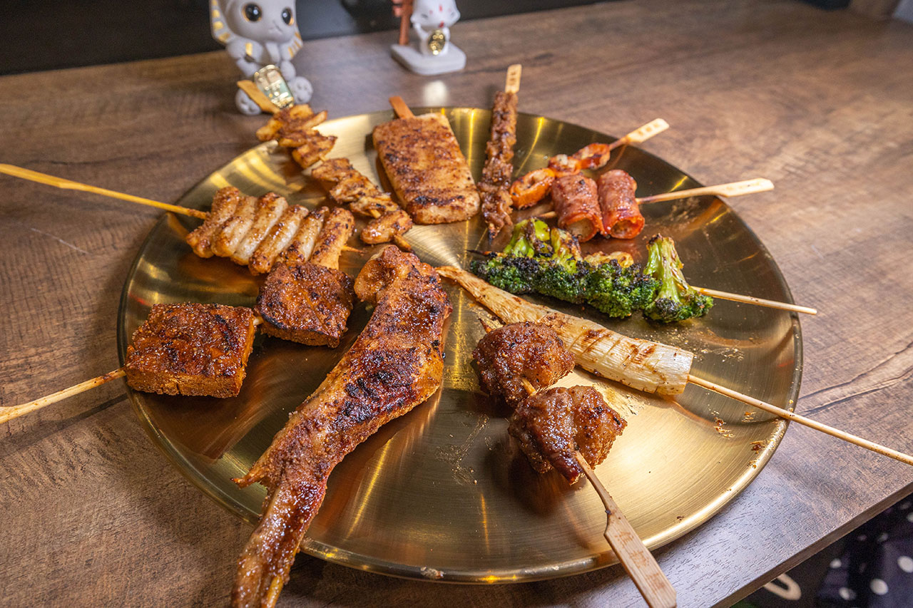 焦糖楓串燒-一中加盟店