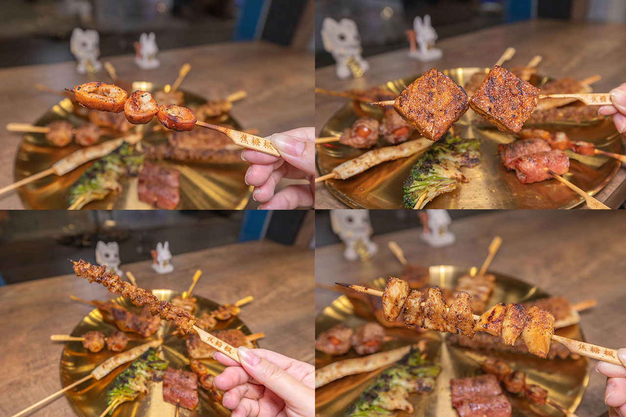 焦糖楓串燒-一中加盟店