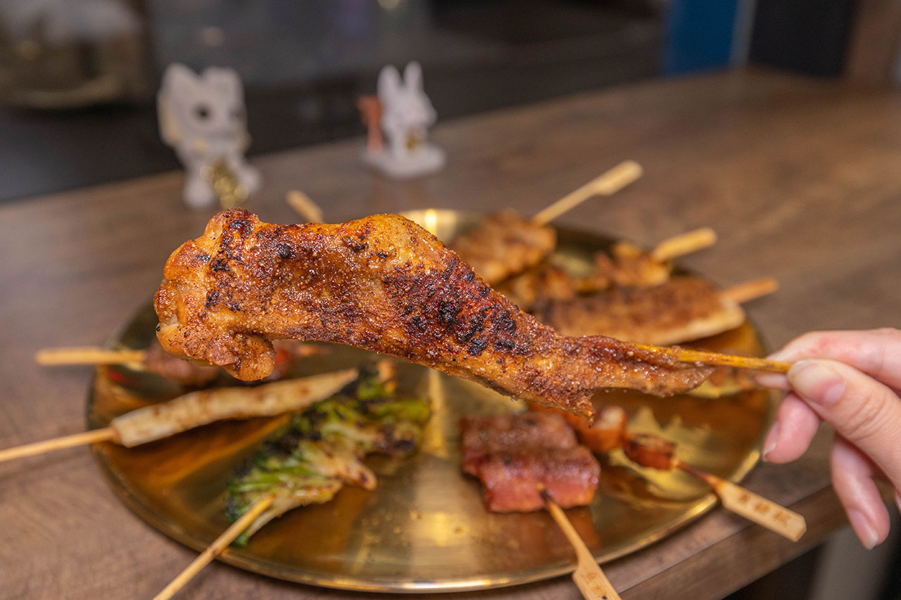 焦糖楓串燒-一中加盟店