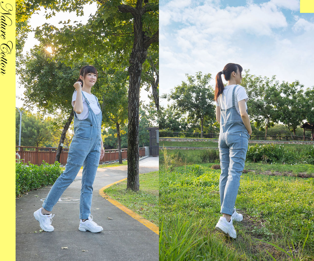 自然色流行女裝naturecotton