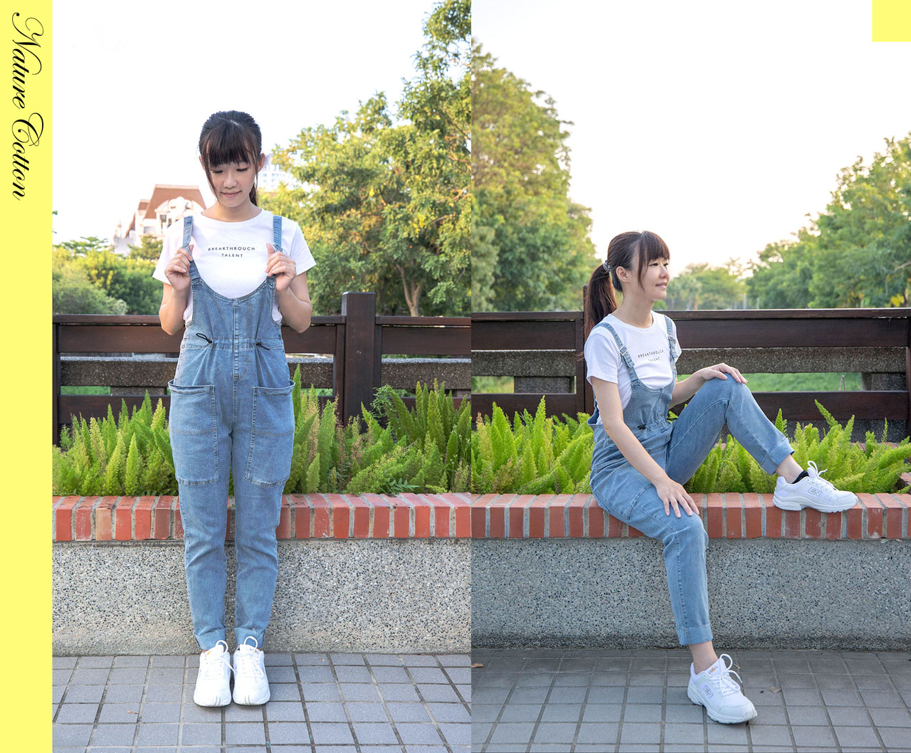 自然色流行女裝naturecotton