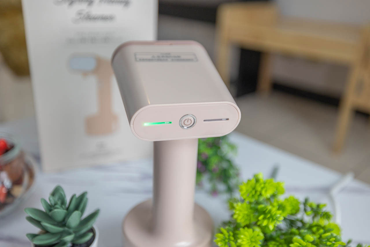 手持turbo加壓蒸汽熨斗開箱