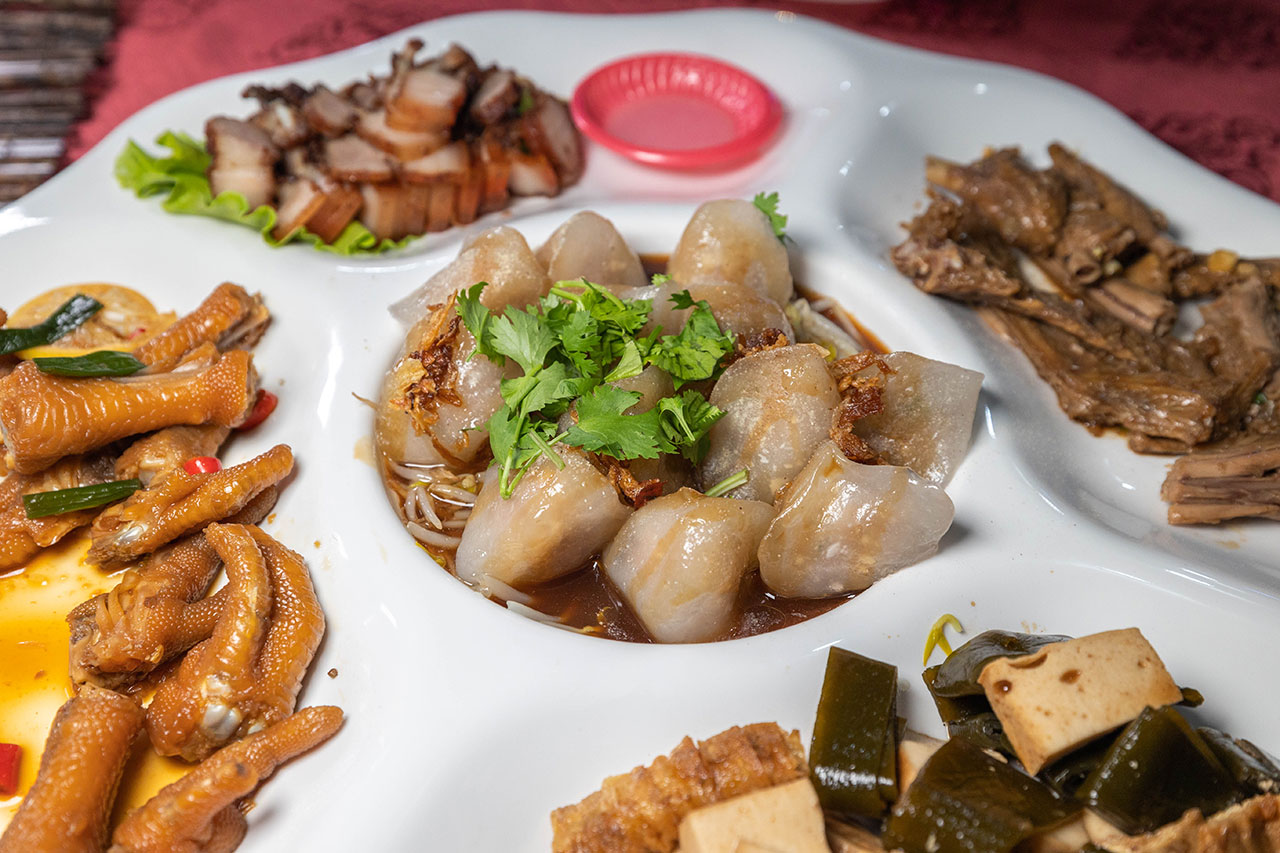 新竹北埔老街睡虎宴