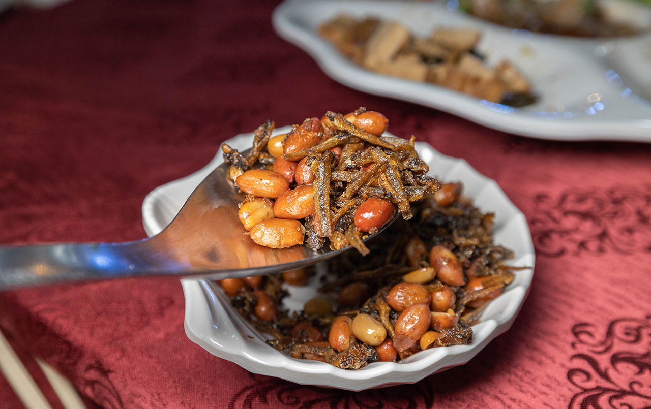 新竹北埔老街睡虎宴