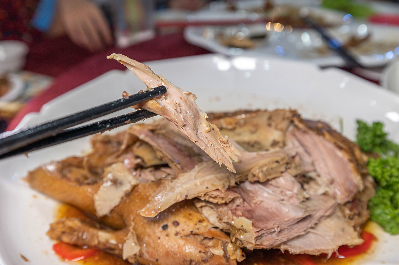 新竹北埔老街睡虎宴