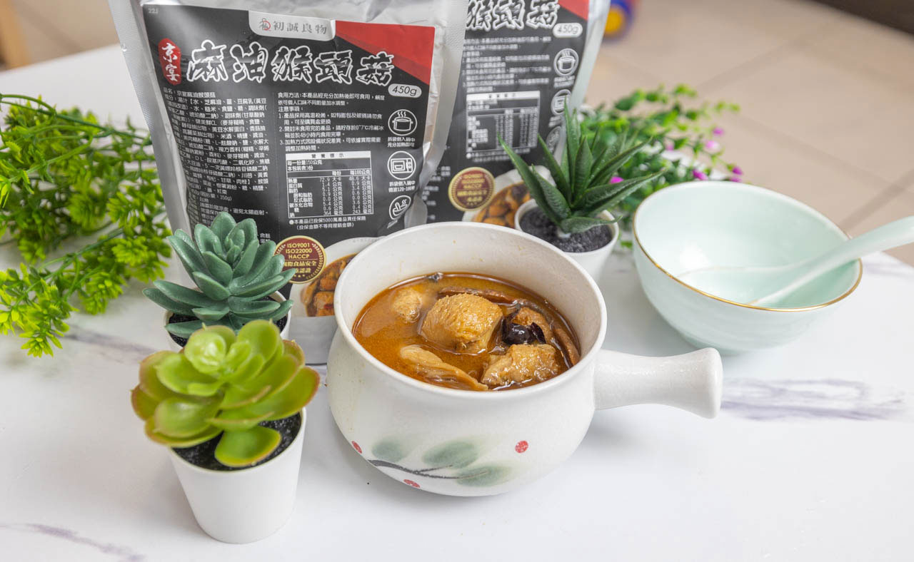 初誠良物-京宴麻油猴頭菇