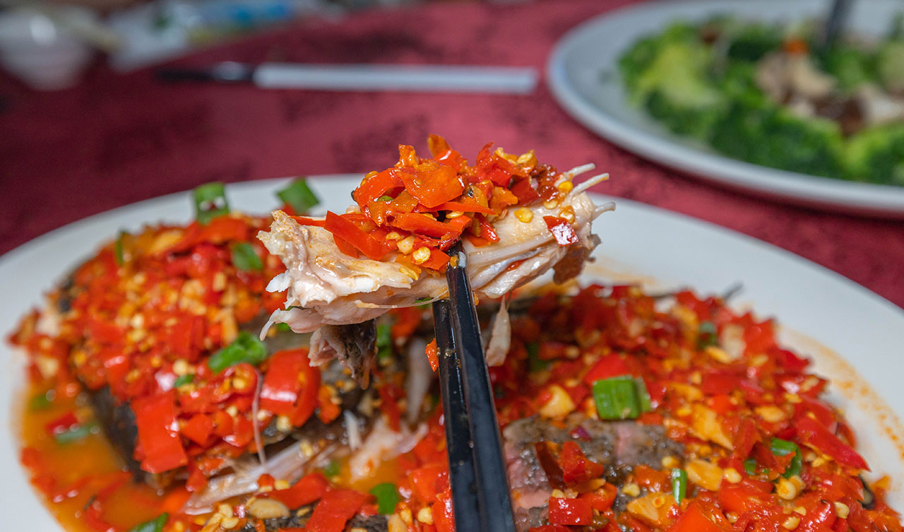 新竹北埔老街睡虎宴