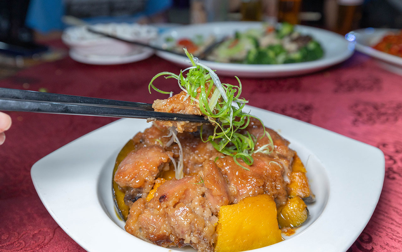 新竹北埔老街睡虎宴