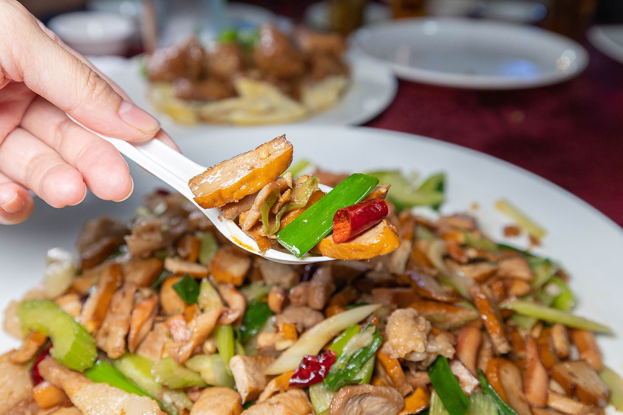 新竹北埔老街睡虎宴