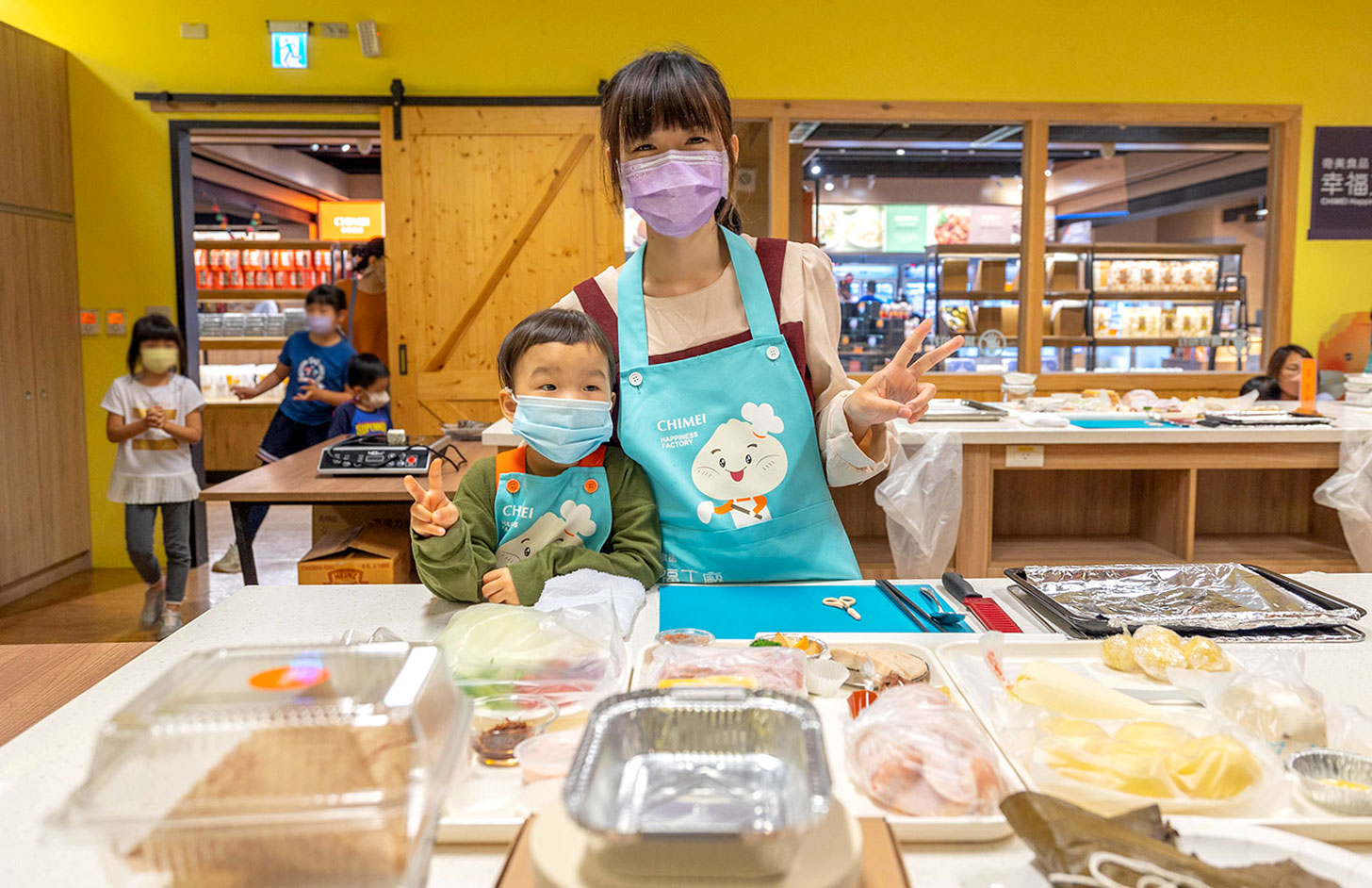 奇美食品幸福工廠｜親子diy野餐趣