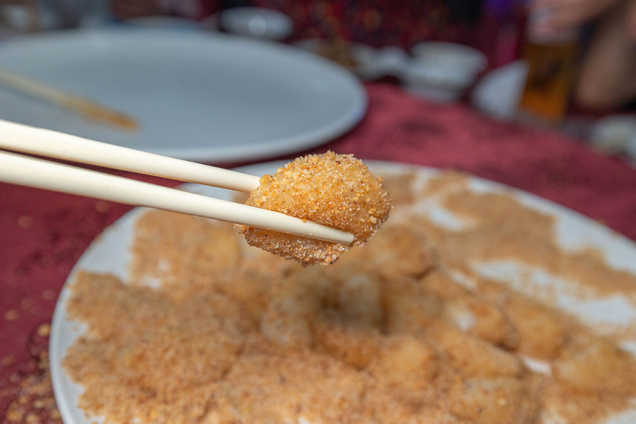 新竹北埔老街睡虎宴