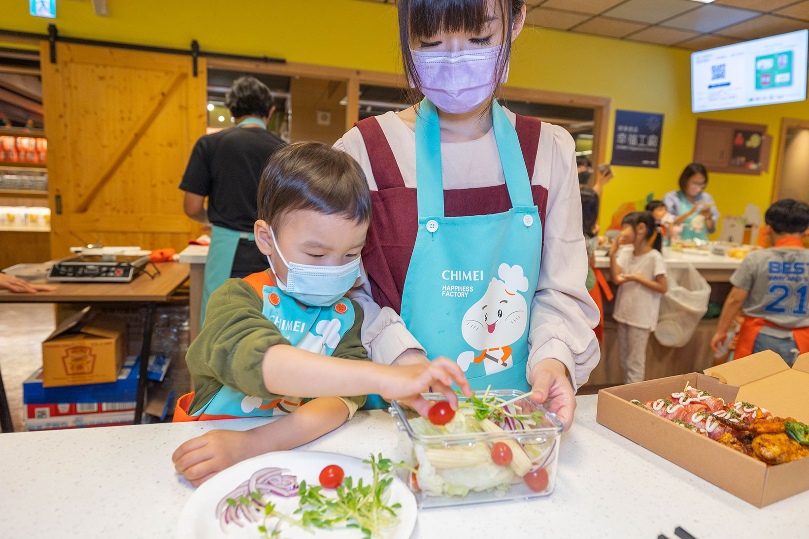奇美食品幸福工廠｜親子diy野餐趣