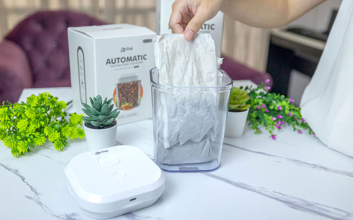 arlink真智吸自動真空保鮮盒