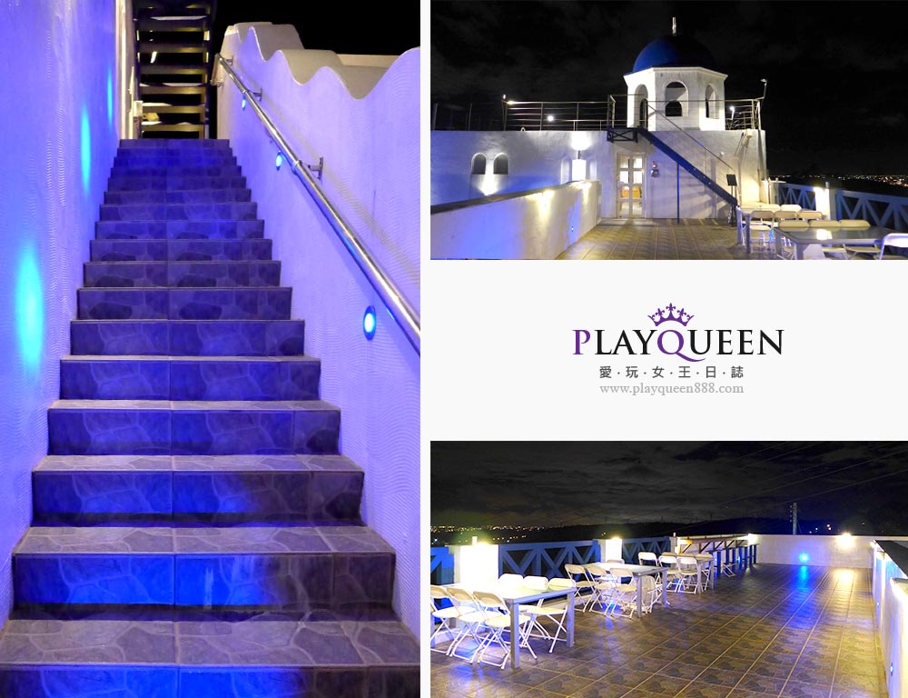 山丘上景觀咖啡館