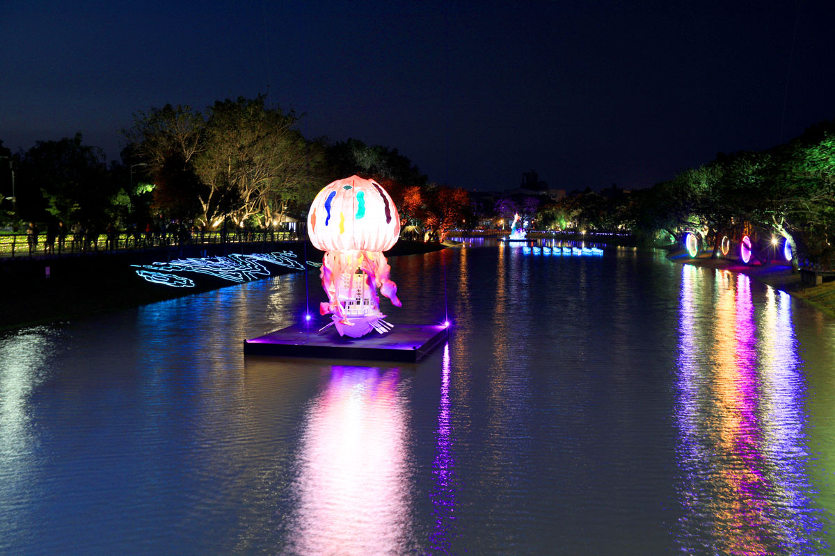 台南月津港燈節