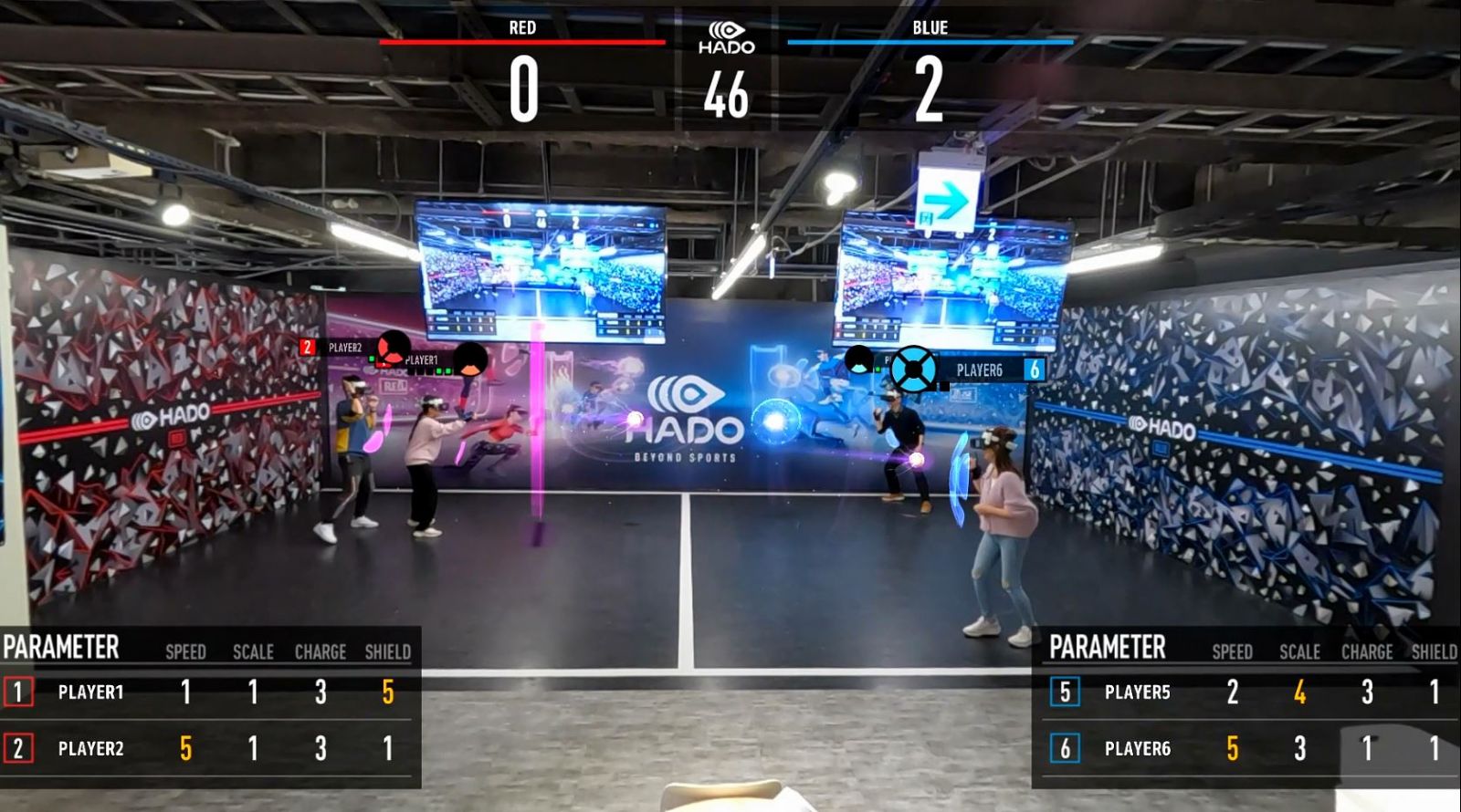 HADO-AR電子躲避球-2024台中景點