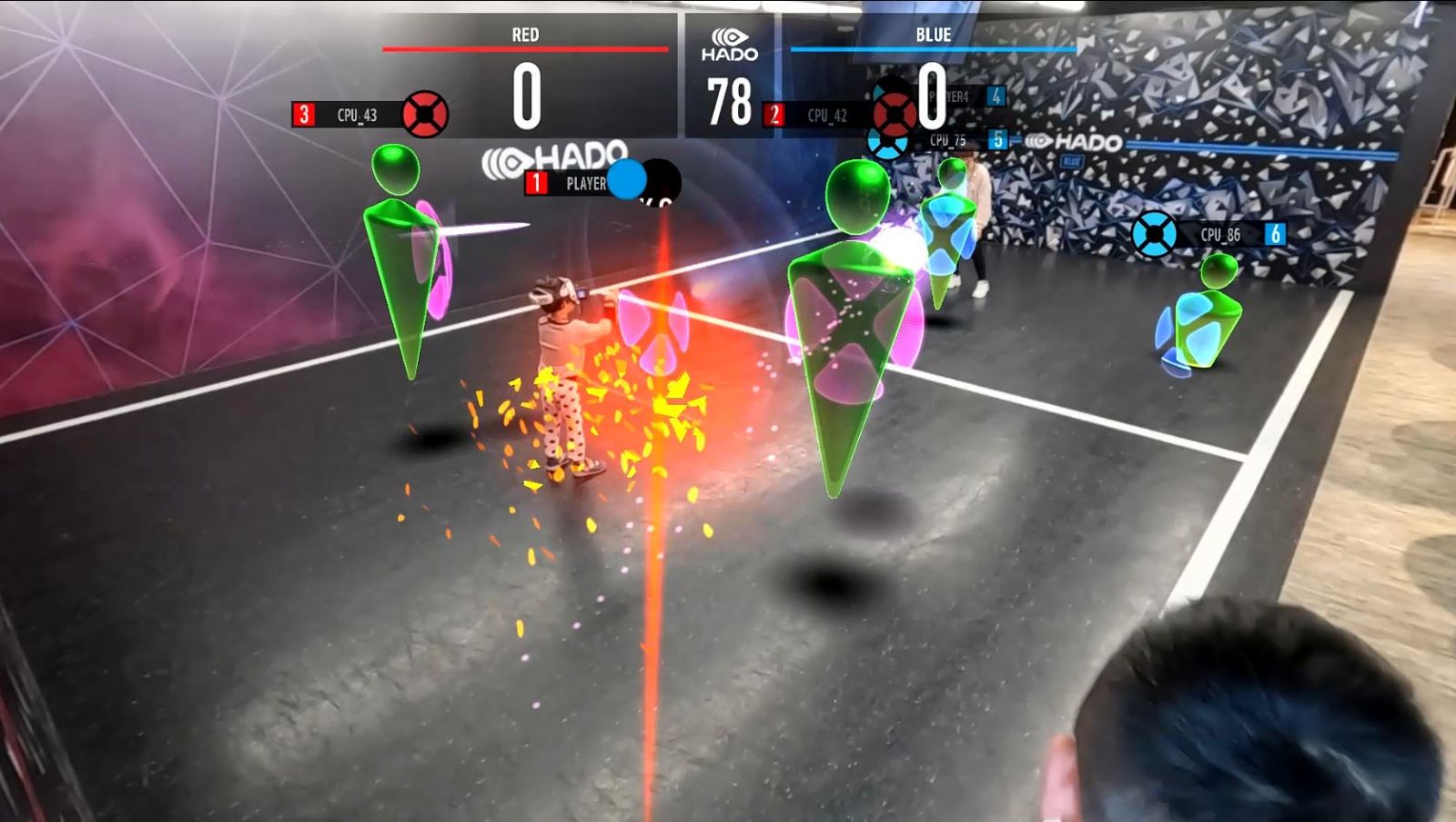 HADO-AR電子躲避球-2024台中景點