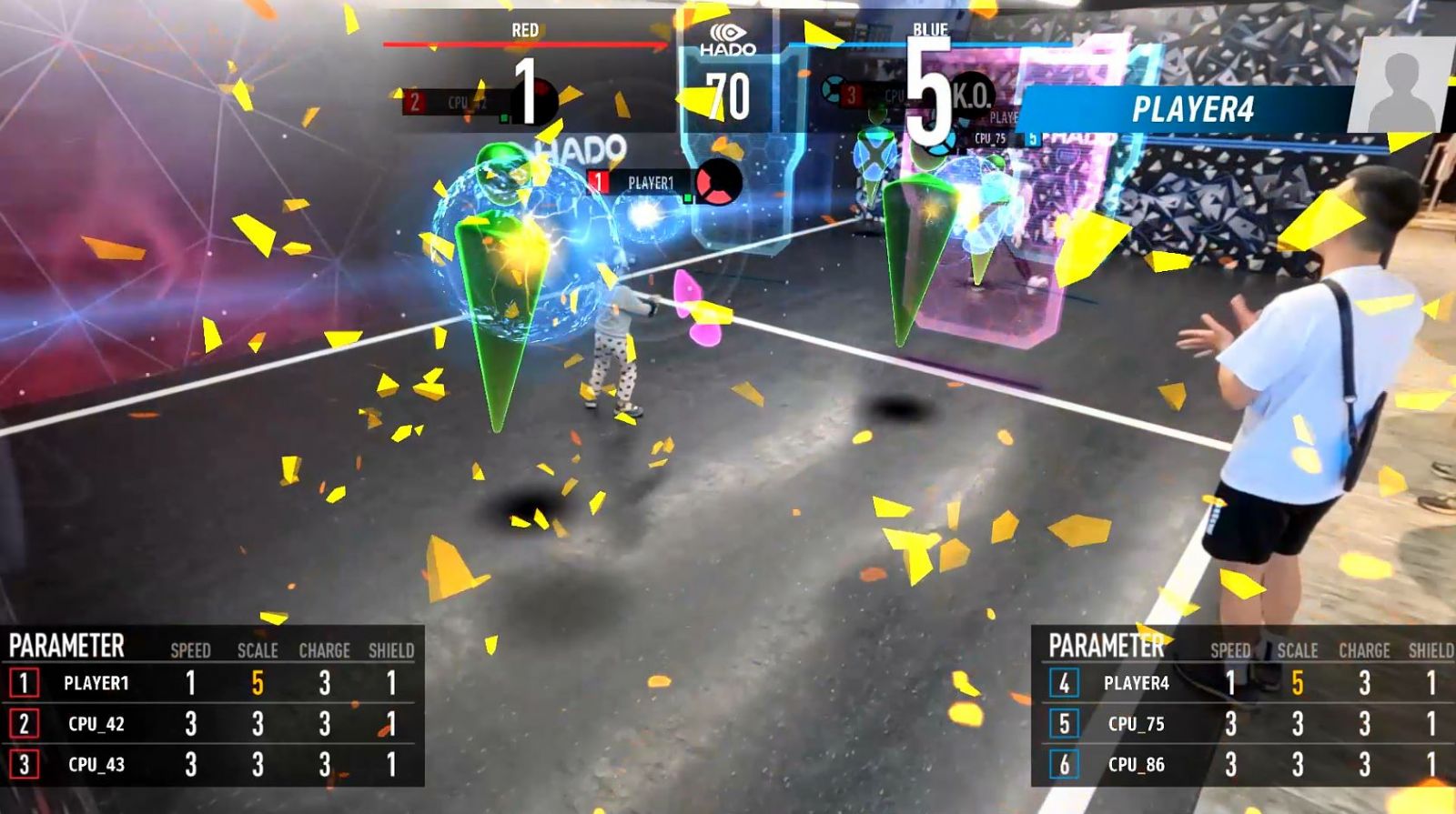 HADO-AR電子躲避球-2024台中景點