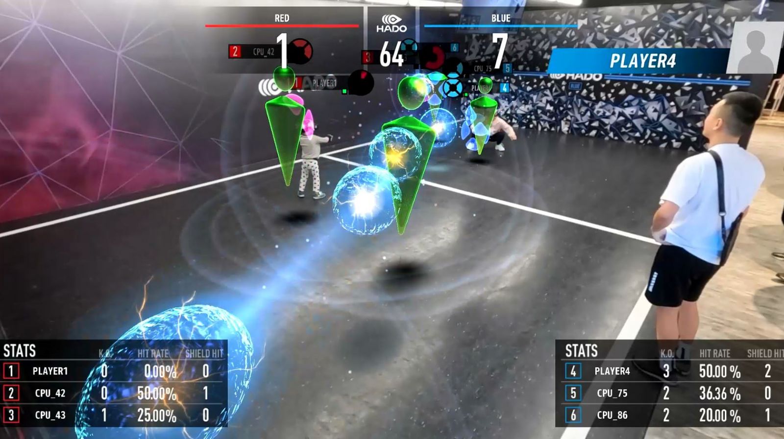 HADO-AR電子躲避球-2024台中景點