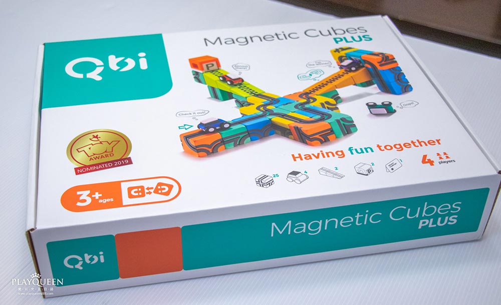 Qbi益智磁吸軌道玩具