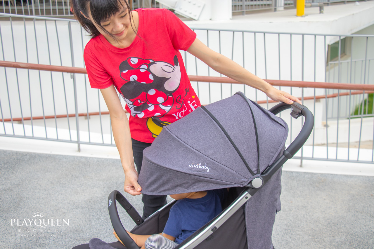 【vivibaby】lightmove 0.1秒瞬收登機嬰兒手推車