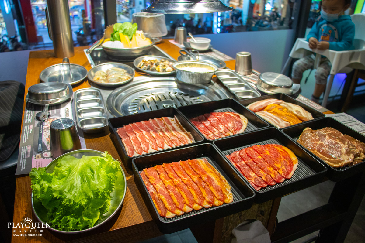 阿豬媽韓式火鍋燒烤吃到飽 台中美食