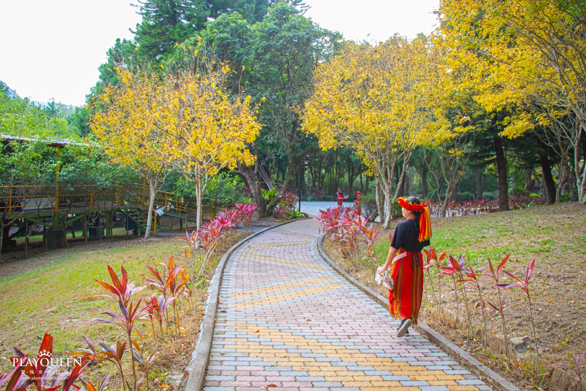 南投北港溪溫泉季