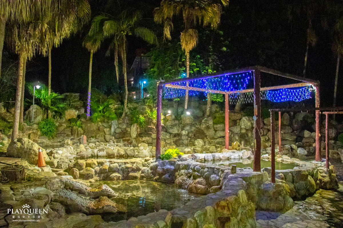 南投北港溪溫泉季