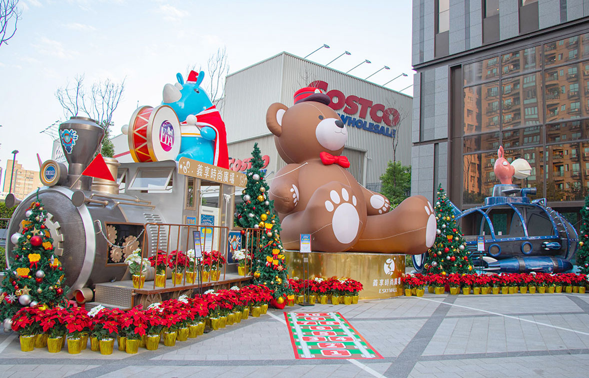 義享時尚廣場e-sky-mall-耶誕村