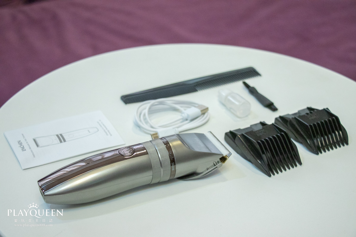 enchen映趣陶瓷刀頭電動理髮器hunter