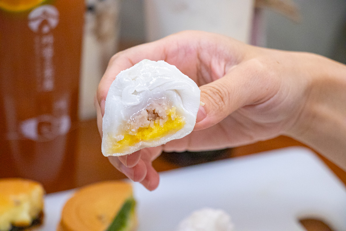 紅豆餅(奶油黑糖麻糬/抹茶白玉麻糬)