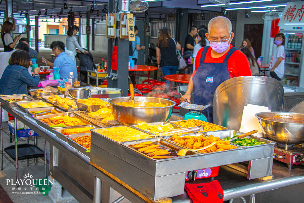 美國獅-阿秀鵝肉