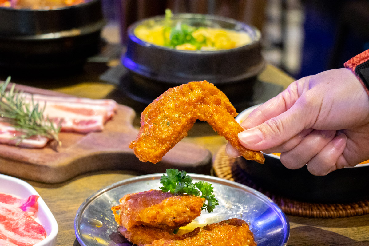 bungyjump笨豬跳韓式燒烤 台中美食