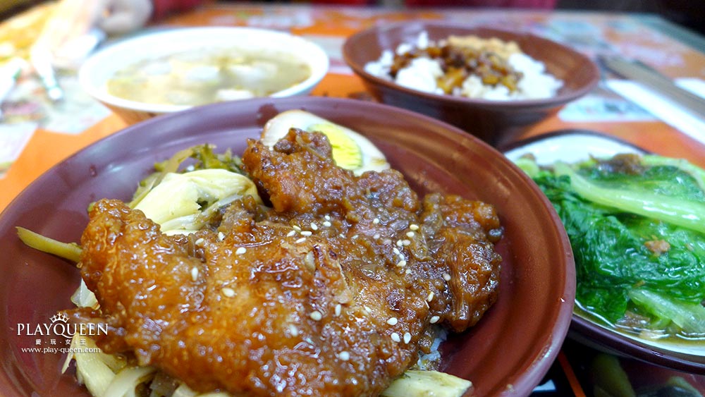好吃排骨飯、滷肉飯