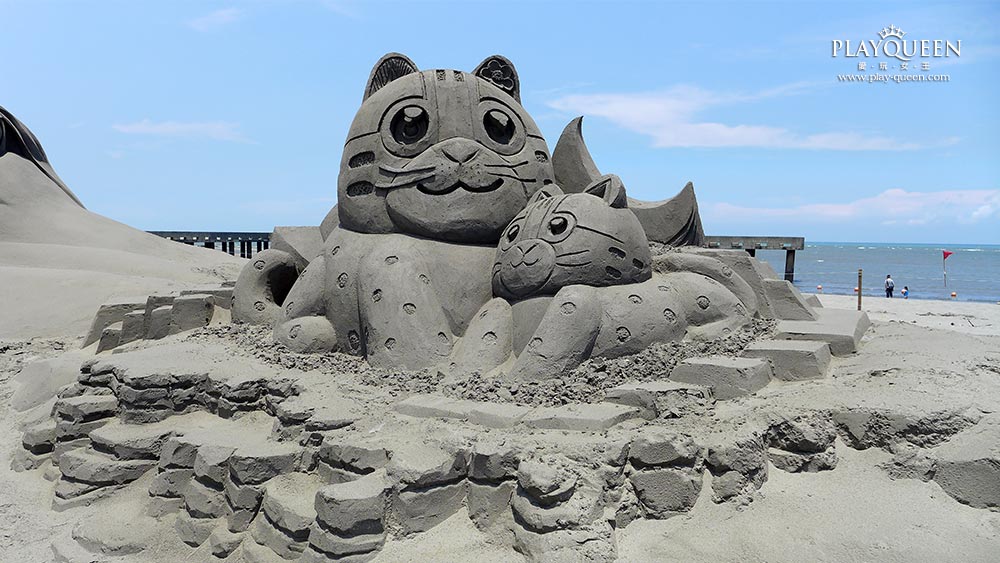 2016台中藍帶海洋觀光季，大安濱海國際沙雕展