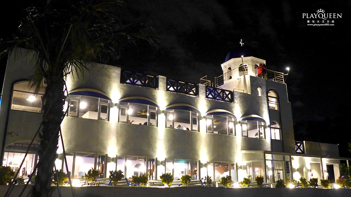 山丘上景觀咖啡館